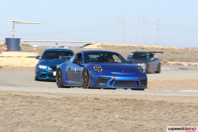 Porsche 911 GT3 RS blue