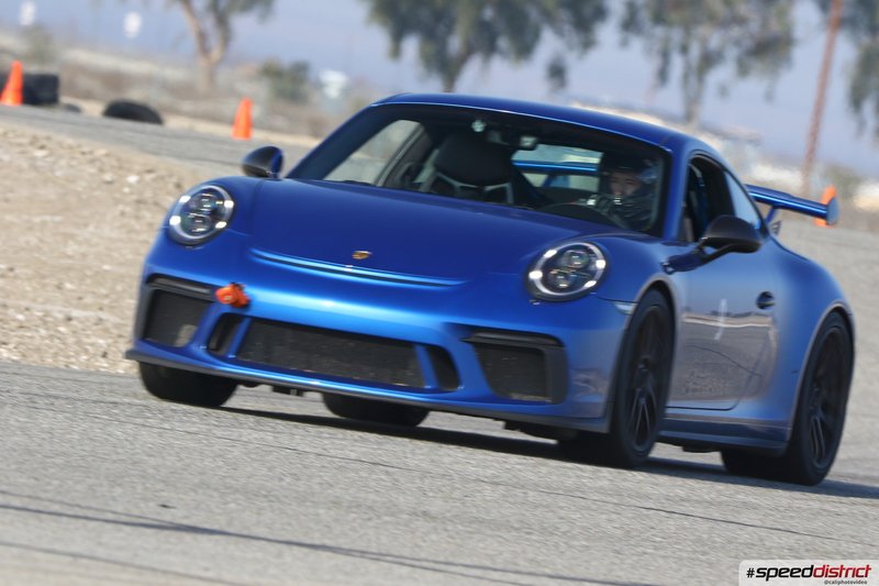 Porsche 911 GT3 RS blue