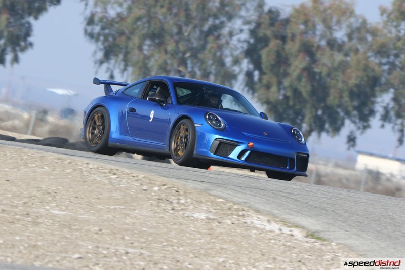 Porsche 911 GT3 RS blue