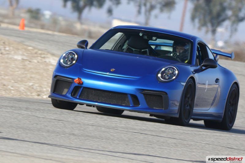 Porsche 911 GT3 RS blue