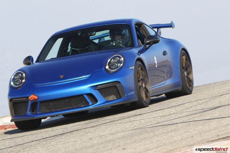 Porsche 911 GT3 RS blue