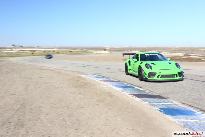 Porsche 911 GT3 RS green