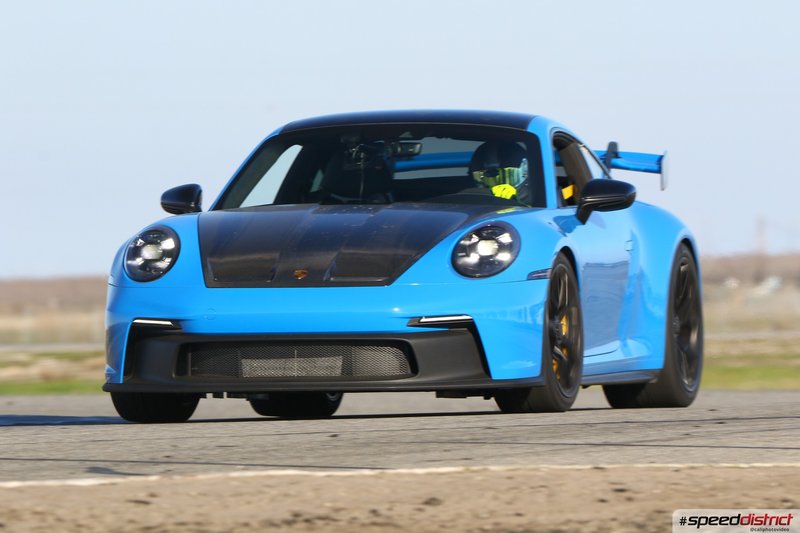 Porsche 911 GT3 RS blue