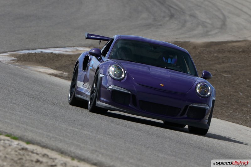 Porsche 911 GT3 RS purple