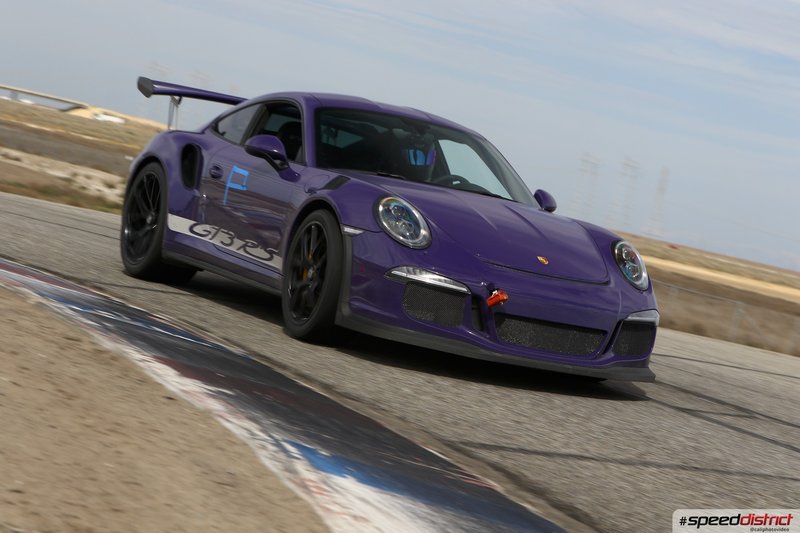 Porsche 911 GT3 RS purple