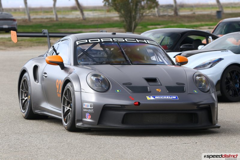 Porsche 911 GT3 Cup silver