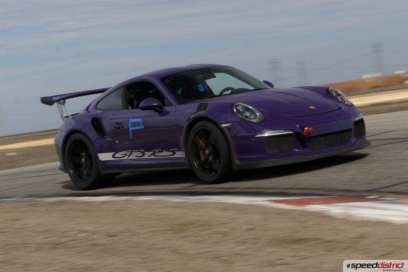 Porsche 911 GT3 RS purple