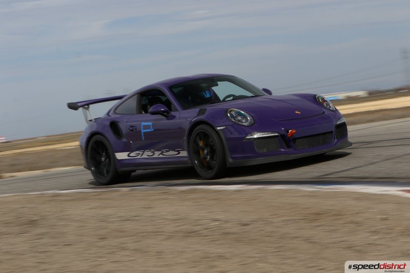 Porsche 911 GT3 RS purple