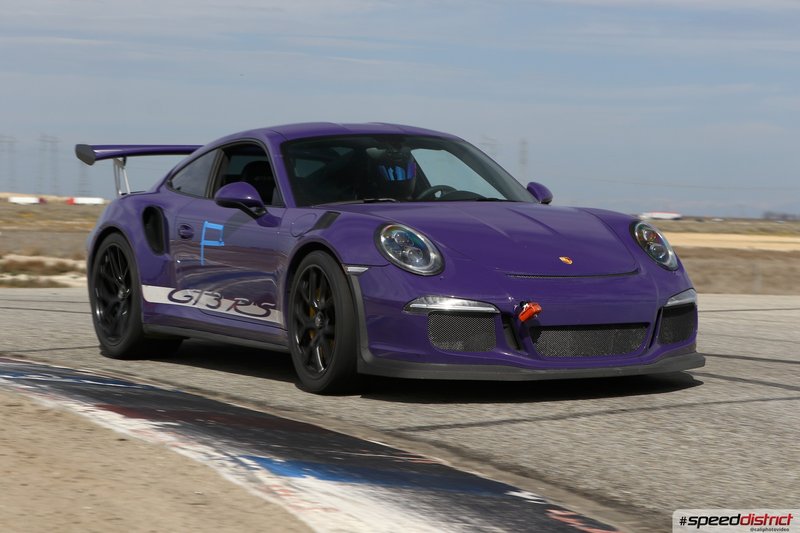 Porsche 911 GT3 RS purple