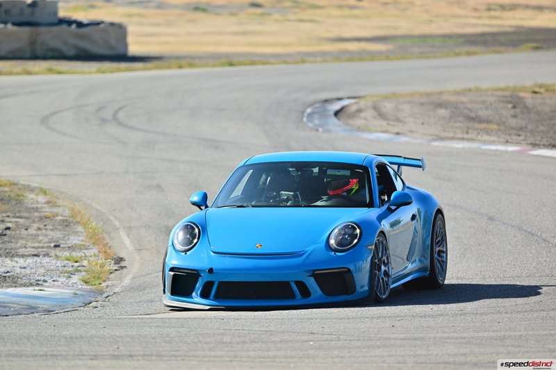 Porsche 911 GT3 RS blue