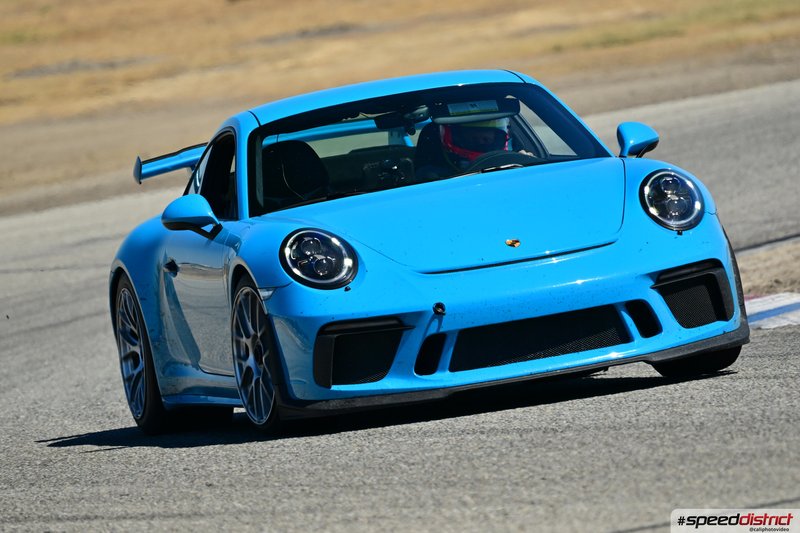 Porsche 911 GT3 RS blue