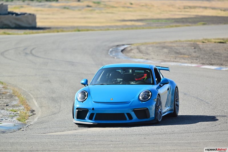 Porsche 911 GT3 RS blue
