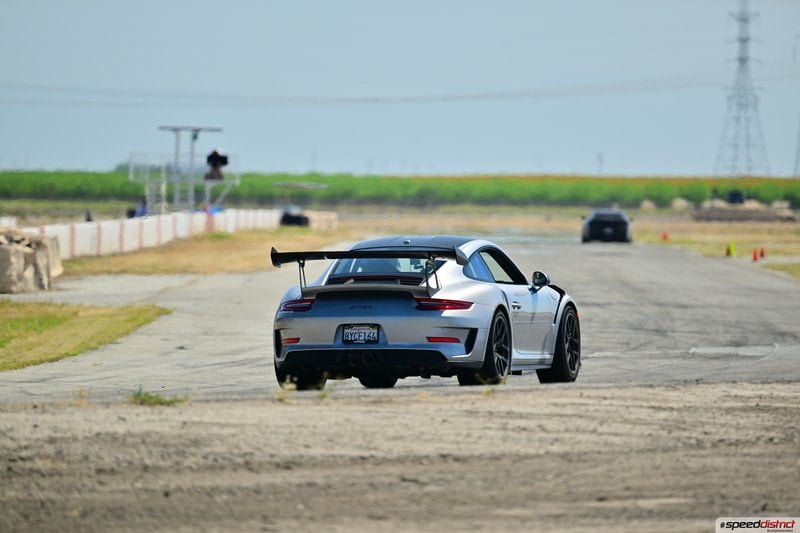 Porsche 911 GT3 RS silver