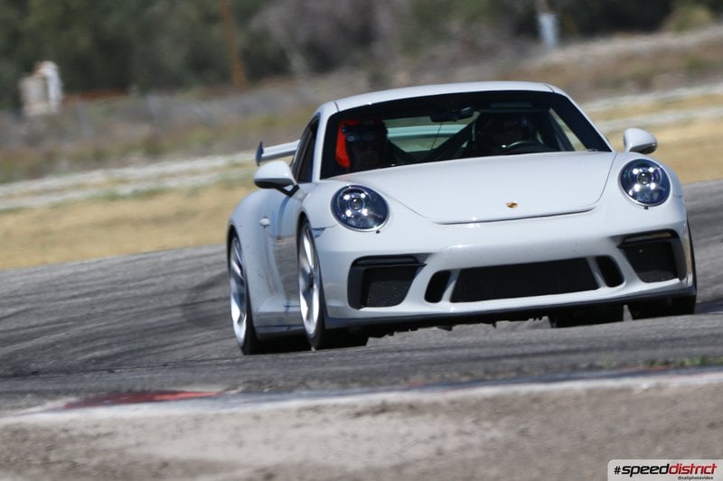 Porsche 911 GT3 chalk