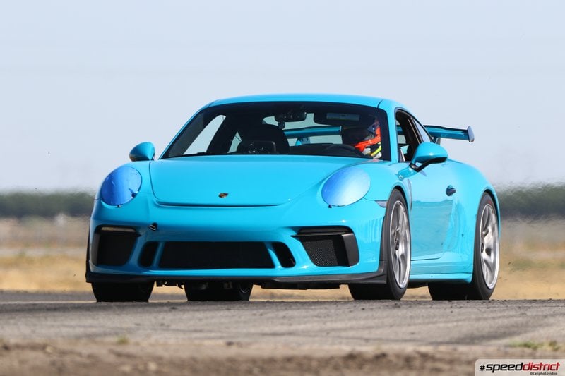 Porsche 911 GT3 blue