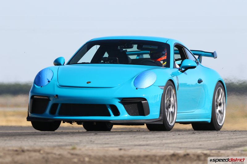 Porsche 911 GT3 RS blue