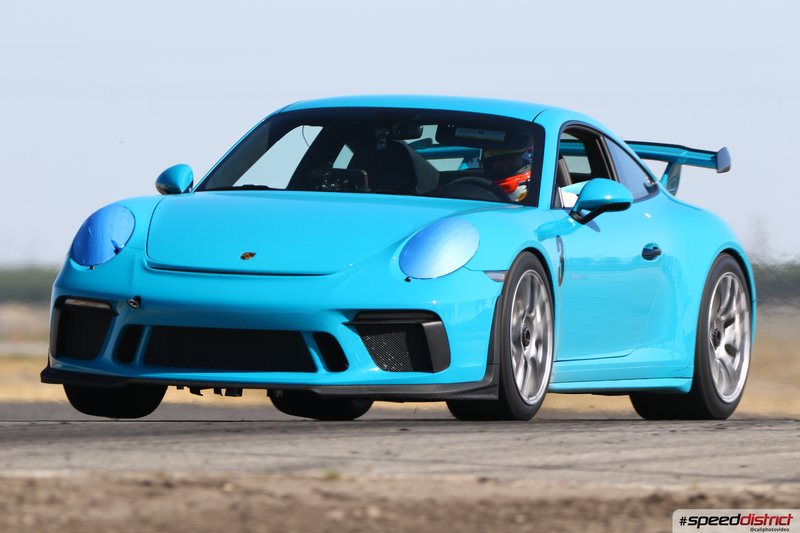 Porsche 911 GT3 RS blue