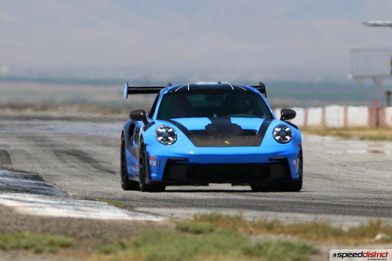 Porsche 911 GT3 RS blue