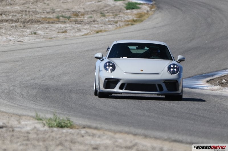 Porsche 911 GT3 chalk