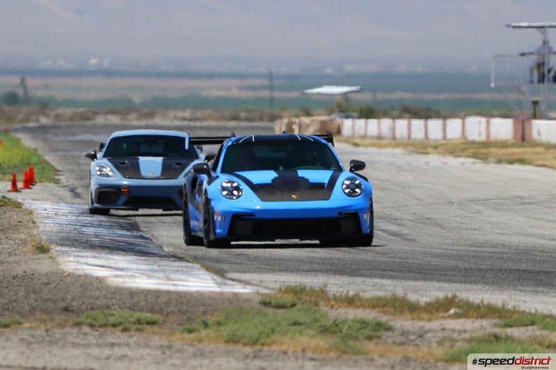 Porsche 911 GT3 RS blue