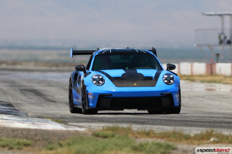 Porsche 911 GT3 RS blue