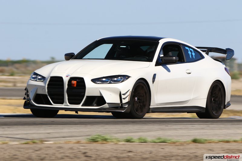 BMW M4 Competition white