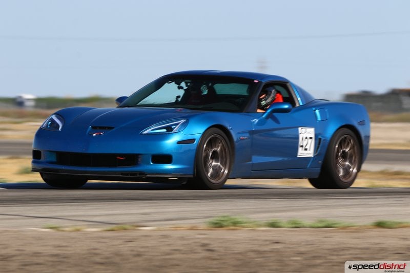 Chevrolet Corvette Z06 blue