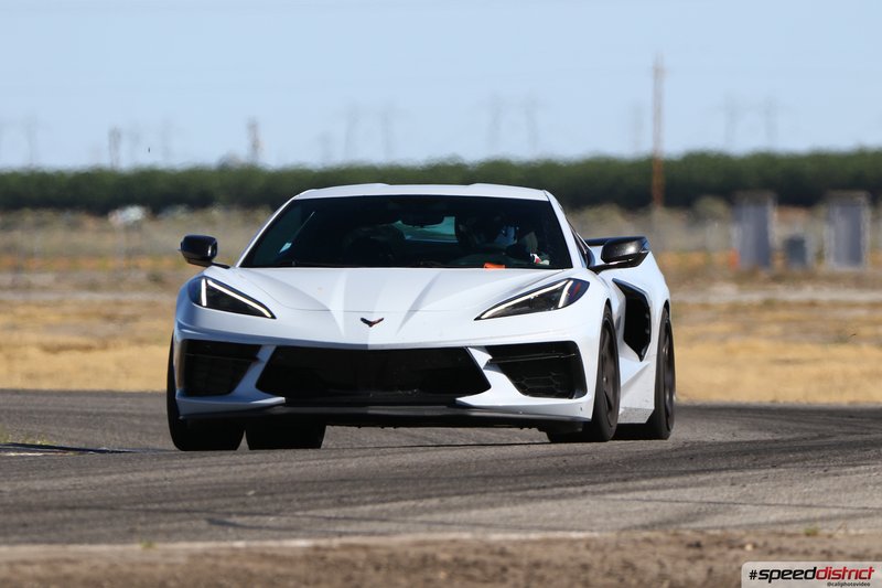 Chevrolet Corvette STI white