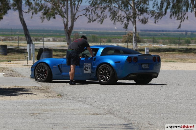 Chevrolet Corvette Z06 blue