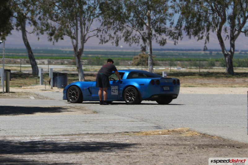 Chevrolet Corvette Z06 blue