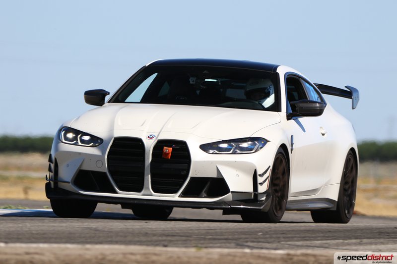 BMW M4 Competition white