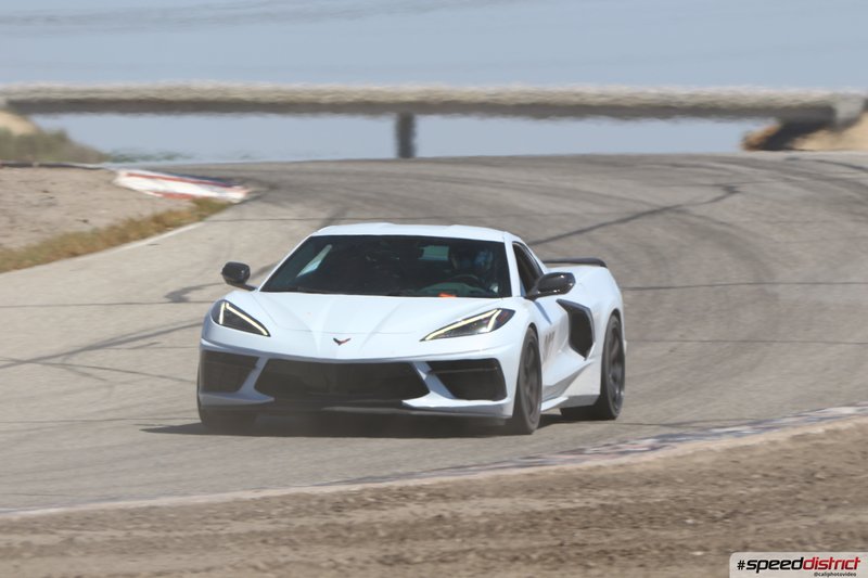 Chevrolet Corvette STI white