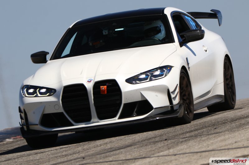 BMW M4 Competition white