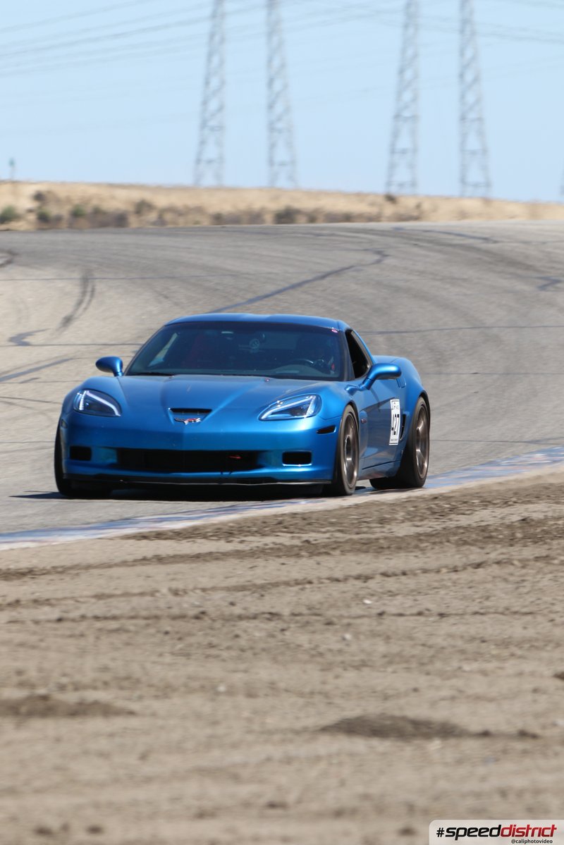 Chevrolet Corvette Z06 blue