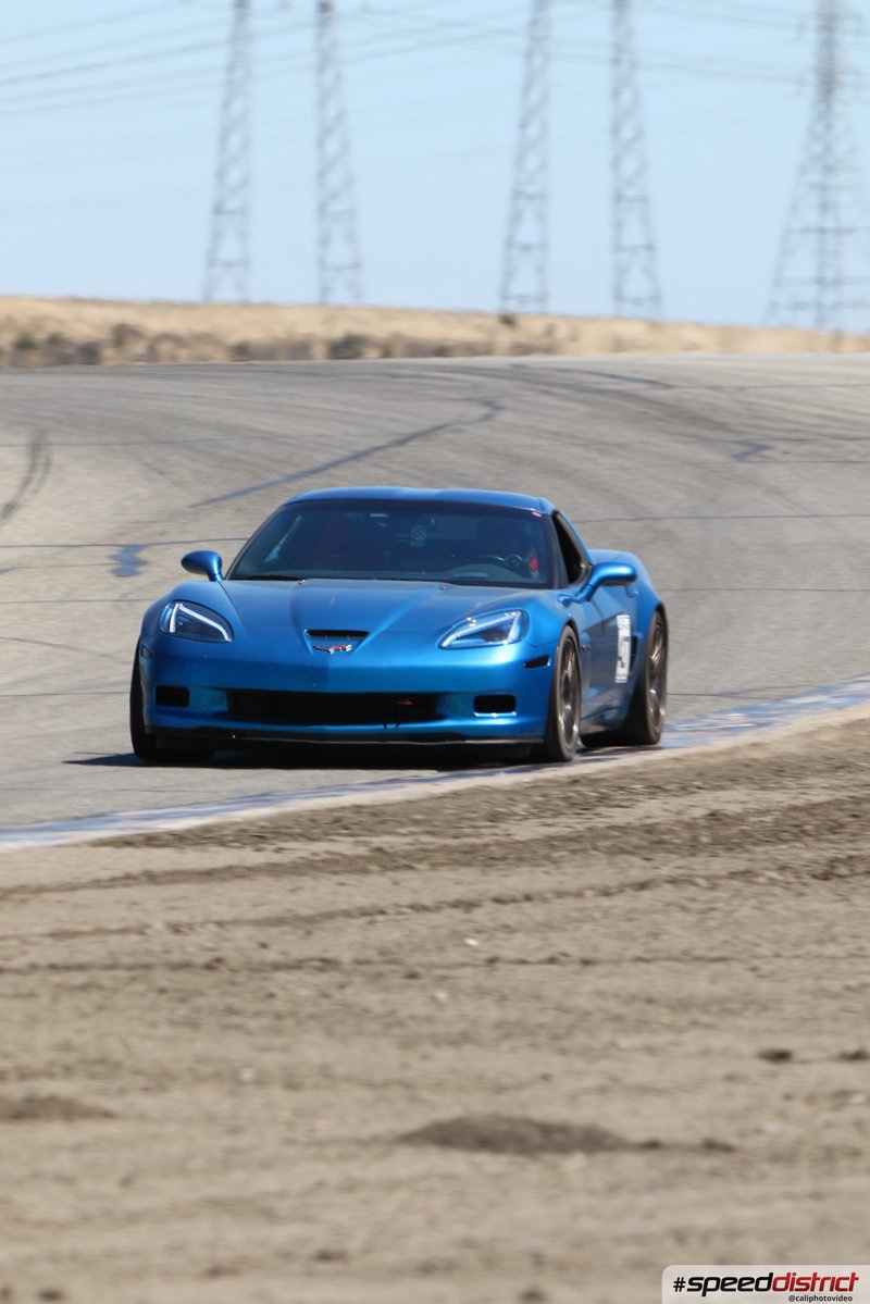 Chevrolet Corvette blue