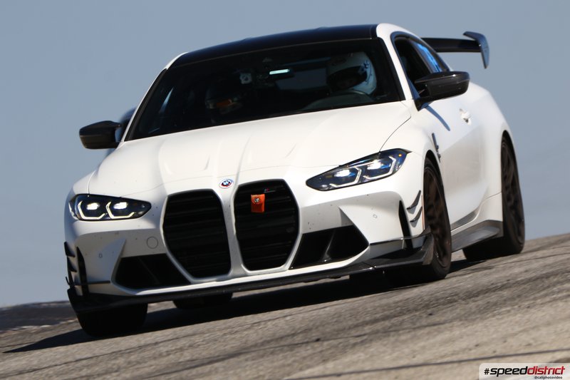 BMW M4 Competition white