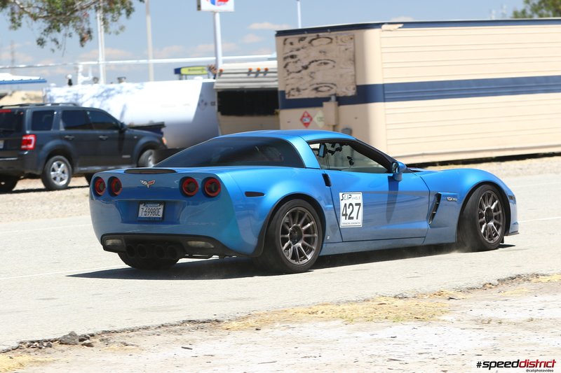 Chevrolet Corvette blue