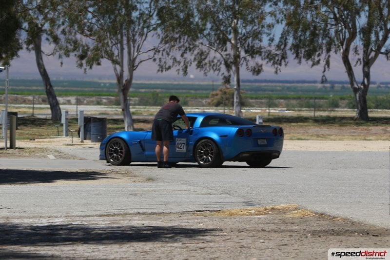 Chevrolet Corvette Z06 blue