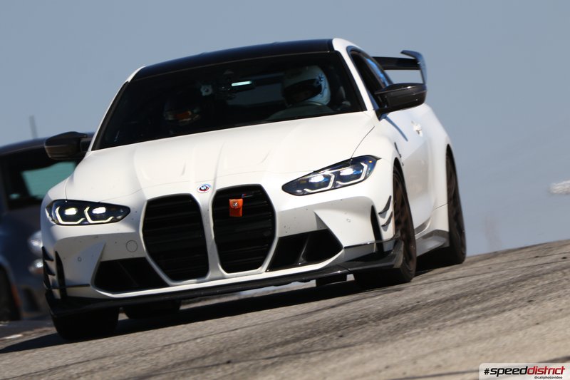 BMW M4 Competition white