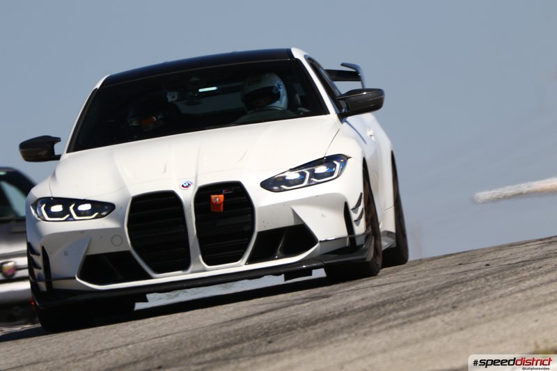 BMW M4 Competition white