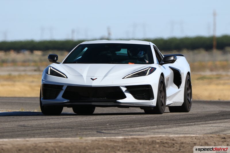 Chevrolet Corvette STI white