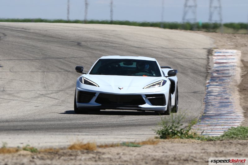 Chevrolet Corvette STI white