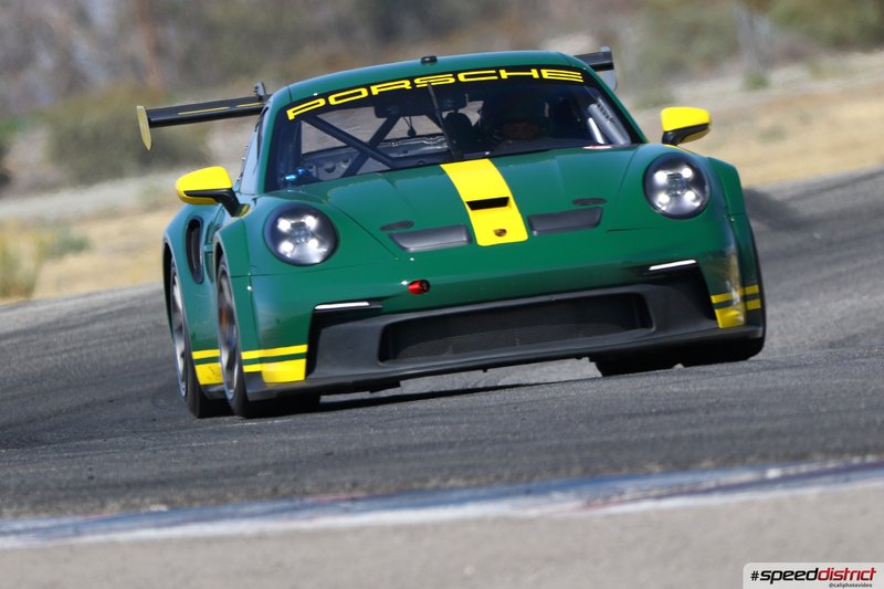 Porsche 911 GT3 Cup green