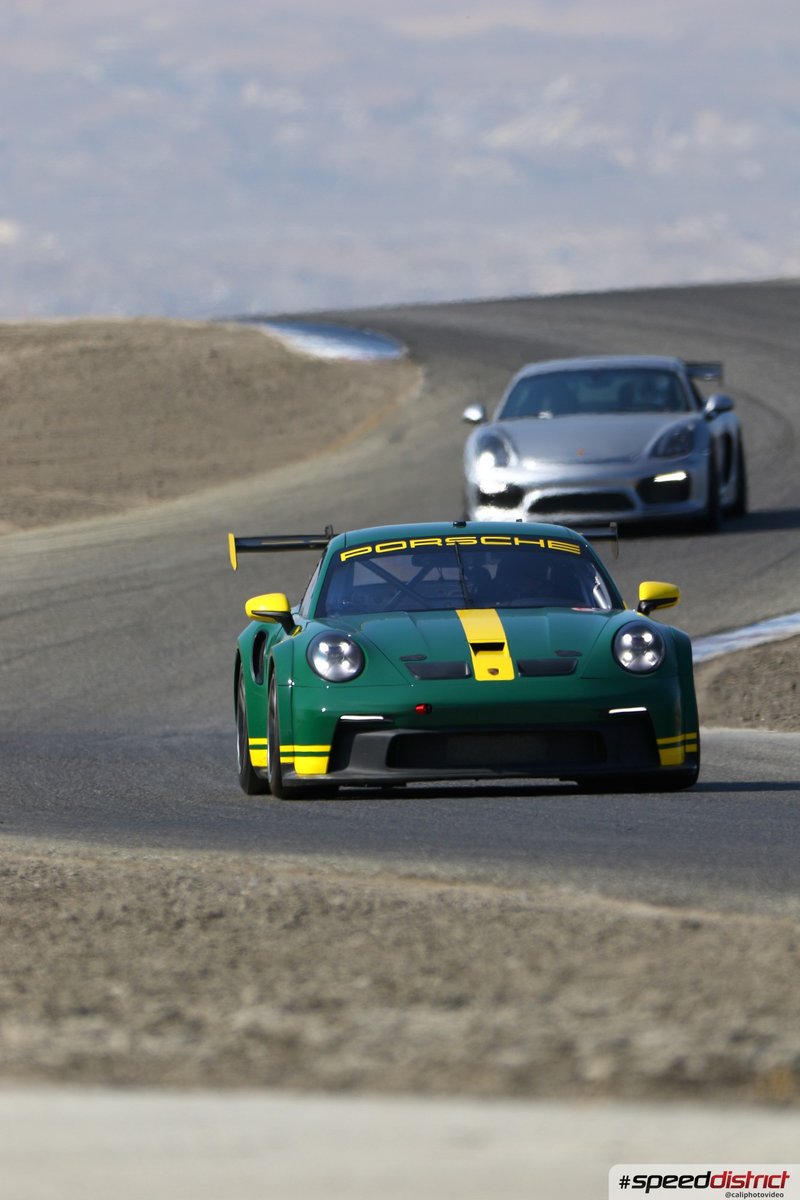 Porsche 911 GT3 Cup green