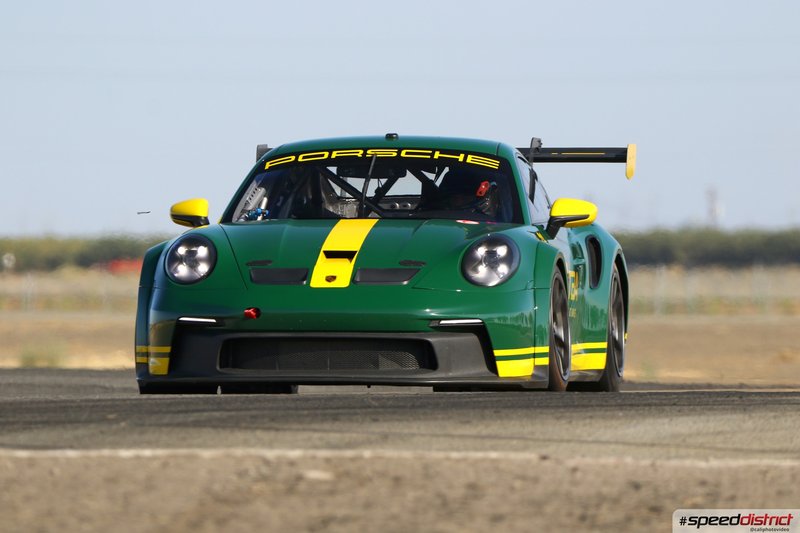 Porsche 911 GT3 Cup green