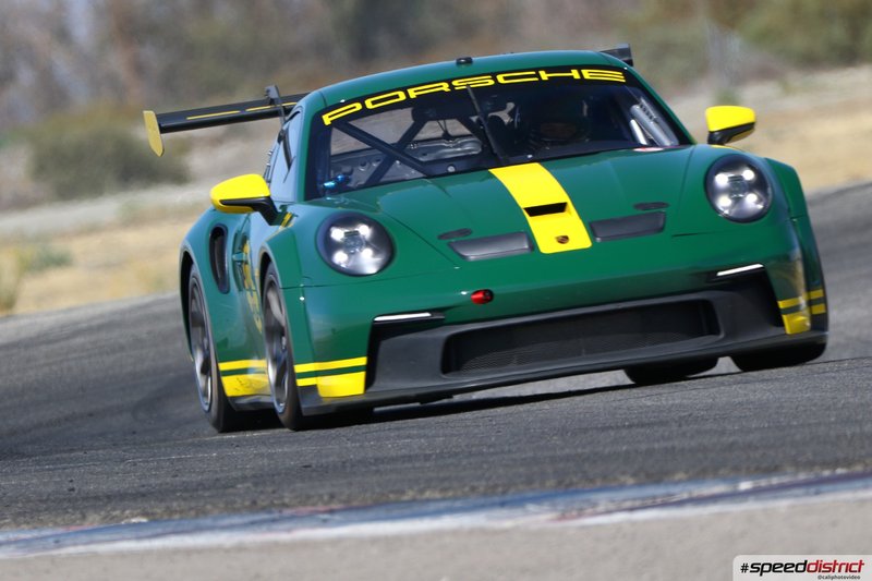 Porsche 911 GT3 Cup green