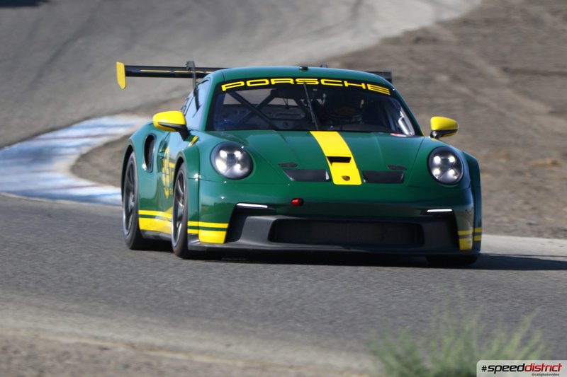 Porsche 911 GT3 Cup green