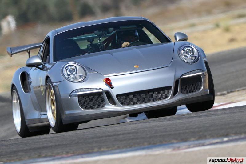 Porsche 911 GT3 RS silver