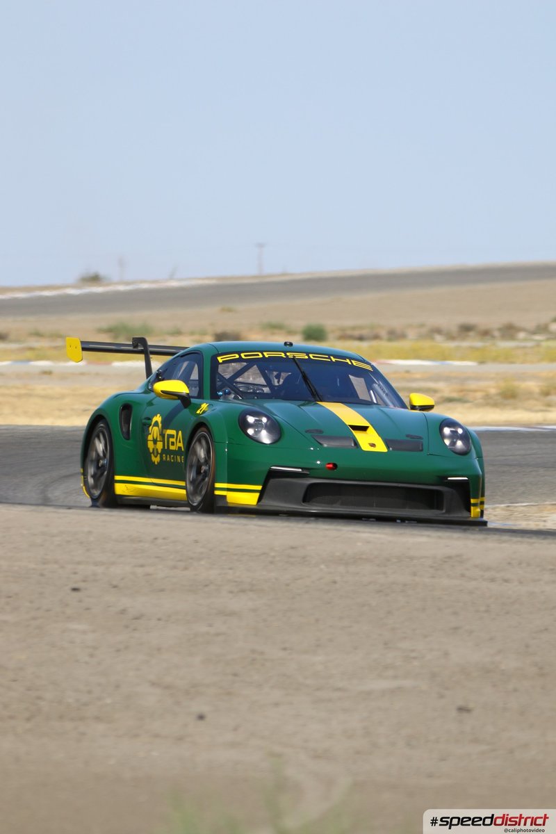Porsche 911 GT3 Cup green