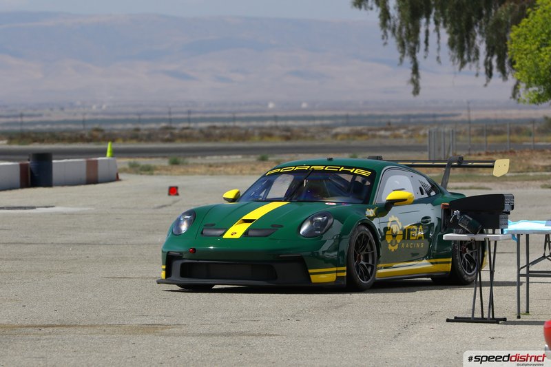 Porsche 911 GT3 Cup green